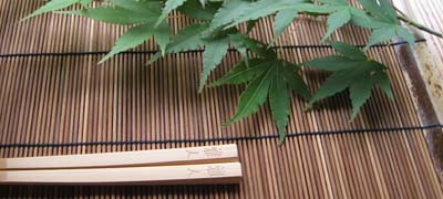 おすすめ竹マット竹箸
